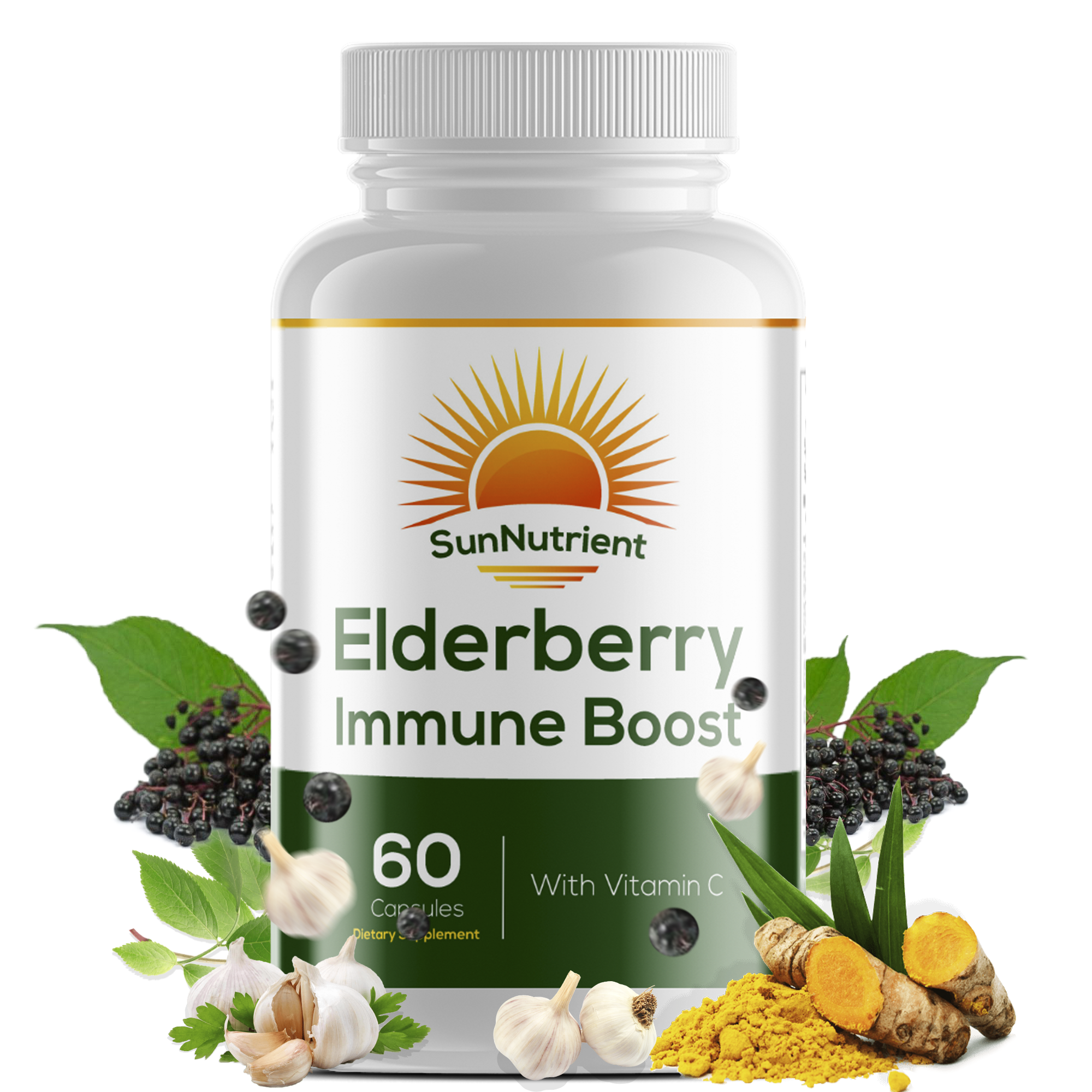 Elderberry Immune Boost with Vitamin C