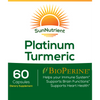 Load image into Gallery viewer, SunNutrient platinum tumeric supplement with bioperine Front Label